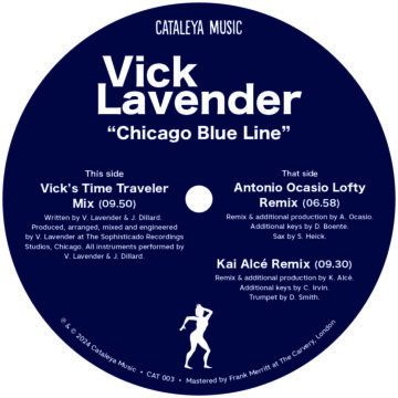 VICK LAVENDER CHICAGO BLUE LINE